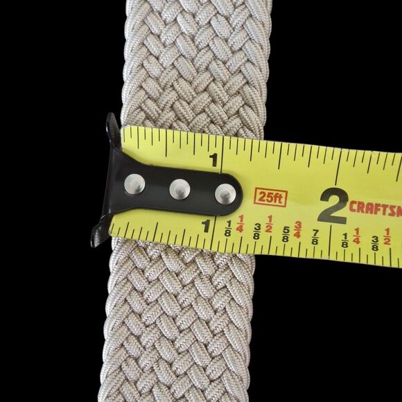 Magnanni Nadal Woven Belt Made in Spain Men's size Small Beige - Picture 14 of 16